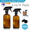 Pet Care & Air Freshener Use Amber Glass Spray Bottle - Refillable