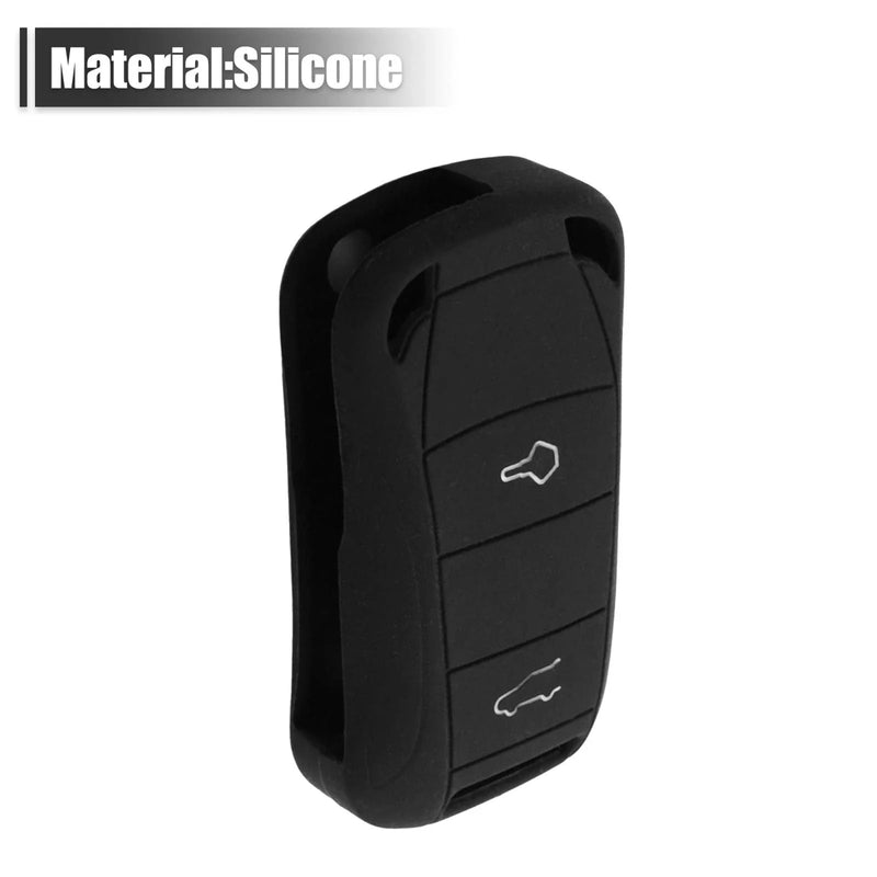Porsche Panamera Cayenne Silicone Keyless Entry Remote Key Fob Case Cover