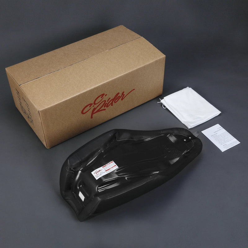 Harley Street 500 750 Black Driver & Passenger Seat (2015-2020)