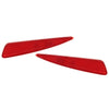 Toyota Auris Red Rear Bumper Reflectors 2 x
