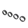 Toyota Tacoma 4pcs Black AC Climate Control Knob Trim (2016-2023)