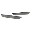 Ford Mustang Rear Smoked & White LED Bumper Side Marker Lights (2015-2023)