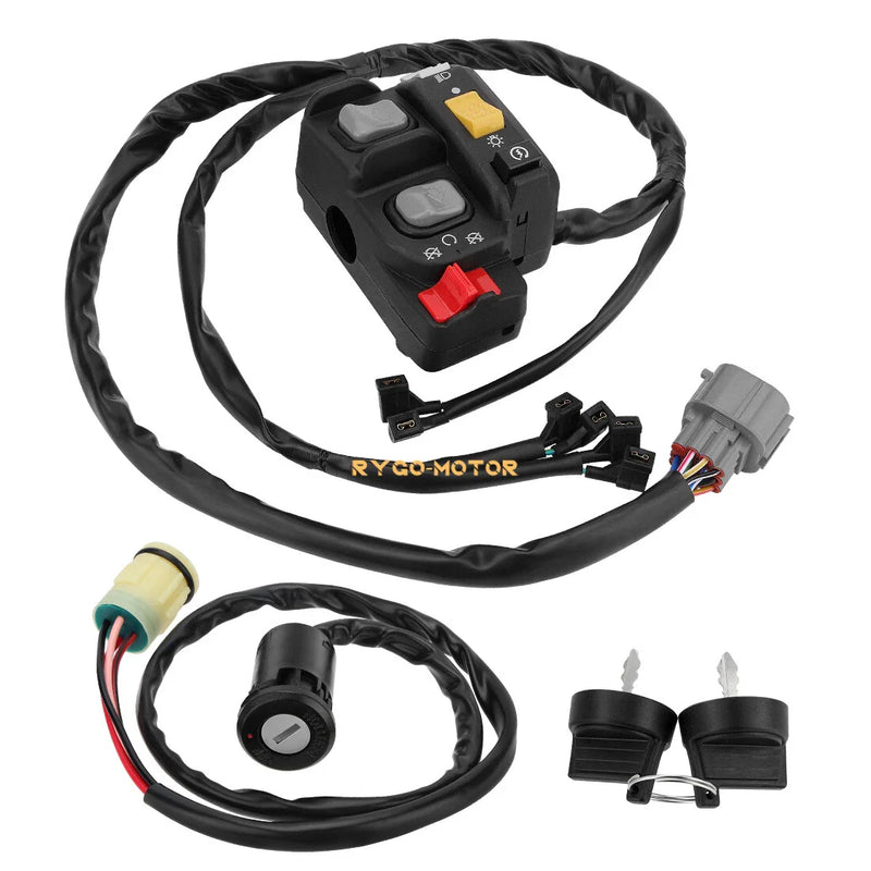 Honda Rancher 420 TRX420 Handlebar & Key Switch (2007-2013)