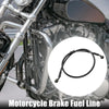 Motorcycle Hoses / 80cm 31.50" 10mm / Braided Brake Clutch Gas Oil Hoses