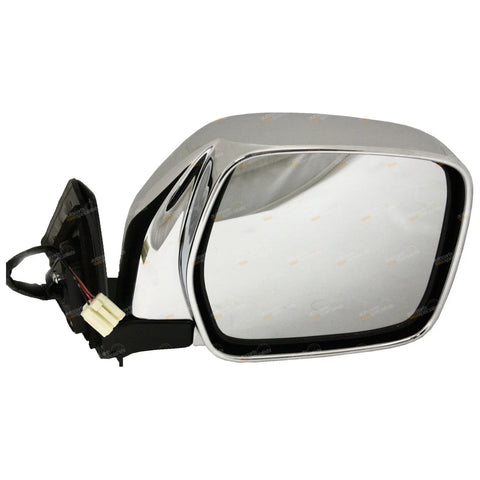 Toyota Landcruiser Prado RH Chrome Electric Door Mirror (1996–2002)