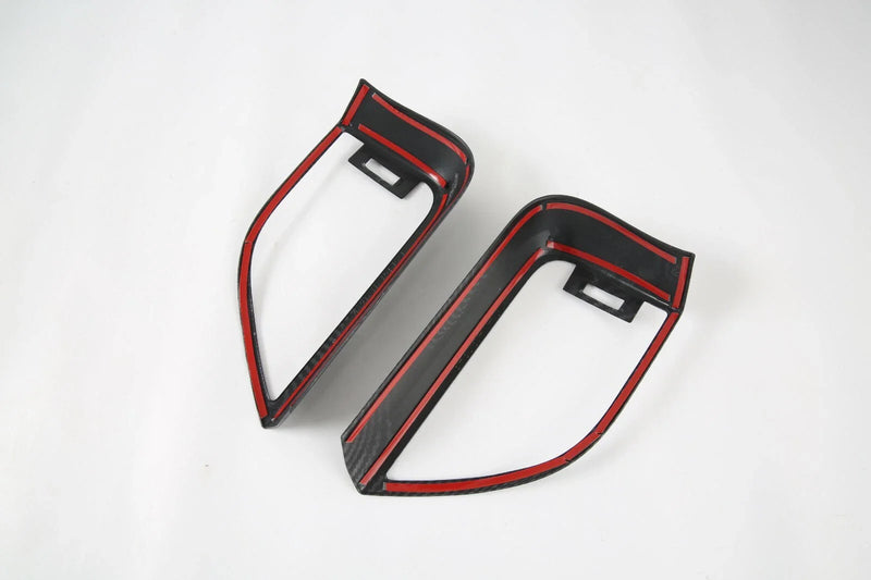 Subaru Outback ABS Carbon Fiber 2 x Front Side Air Vent Cover Trim (2021-2022)
