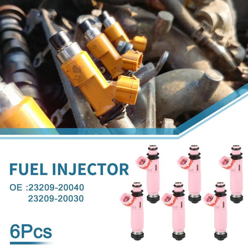 Toyota Highlander Hybrid (2006-2010) 6 x Pcs Fuel Injector 3.3L