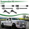 Ford Explorer 6 Pcs Front Suspension Tie Rod Ends & Sway Bar Link (2002-2010)