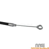 Harley Sportster XL883 XL1200 1.6m Black Clutch Cable (1996-2015)
