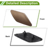 Porsche Cayenne 2011-2014 Washer Nozzle Cover Cap (2 x Brown)