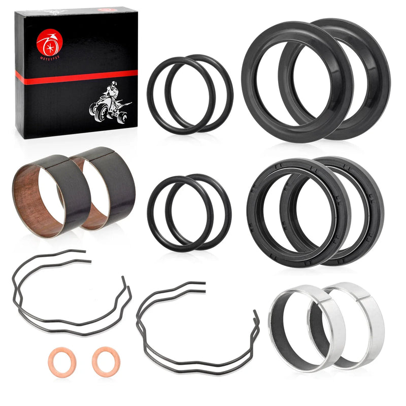 Yamaha V-Star XVS650 / XVS950 / XVS1100 / XVS1300 Fork Bushing Dust Oil Seal (98-17)