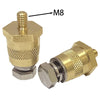 Universal Fit Brass M8 Battery Terminal Connector with Screws