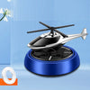 Rotating Airplane Ornament Car Air Purifier Diffuser with Solar Panel