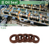 Oil Seal 18x26x4.5mm Seal Ring Rotary Shaft Seal FKM Rubber 5 Pcs