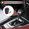 Nissan Rogue Sport (2017-2022) Black Brown Car Gear Shift Knob Cover