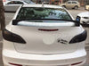 Mazda 3 2010-2013 Sedan Unpainted Rear Trunk Spoiler Wing ABS