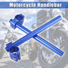 Motorcycle Set 33mm Motorcycle Handlebar Clip Ons Blue