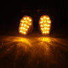 Suzuki GSXR650 GSXR1000 2 x Clear LED Turn Signal Lights (2001-2005)