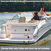 Boat Boot / 85-90" / Beige 600D Marine Grade Polyester Sock