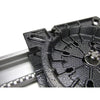 Boat Seat Slide with Aluminum Swivel Heavy Duty 8 Position Lock Swivel