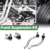 Honda Civic 4 Pcs Front Suspension Kit Outer Tie Rod Ends Lower Ball Joints (2006-2011)