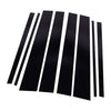 Honda Pilot Piano Black Window Pillar Post Door Covers (2016-2022)