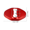 Ford Focus (2019-2021) Red 4 Pcs Door Lock Latch Covers