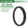 Oil Seal 56x64x5mm Black Seal Ring NBR Rubber