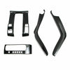 Honda Civic Carbon Fiber Console Shift Panel Cover (2016–2020)