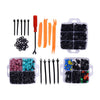 Door Panel Bumper Retainer - Universal 725pcs Car Trim Fastener Clips