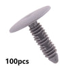 Universal Fit 100pcs Bumper Mounting Clip Fasteners