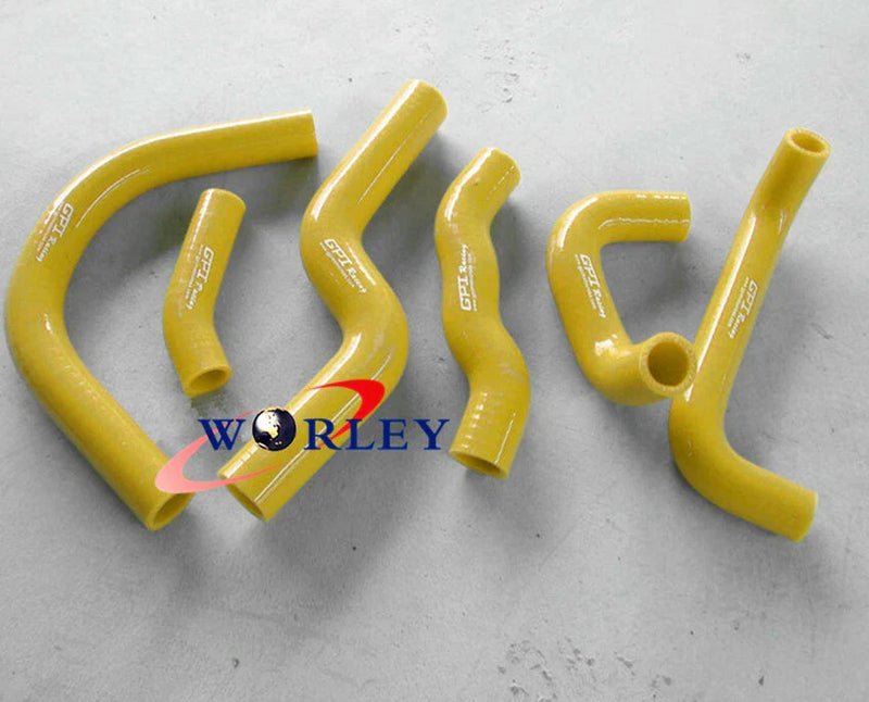 Honda RVF400 NC35, NC30, VFR400 Blue Silicone Radiator Hose (1994-1996)