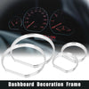 BMW E46 M3 Chrome Speedometer Gauge Dial Rings Trim (2001-2006)