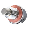 Car M12x1.25mm Magnetic Oil Drain Plug Bolt & Washer