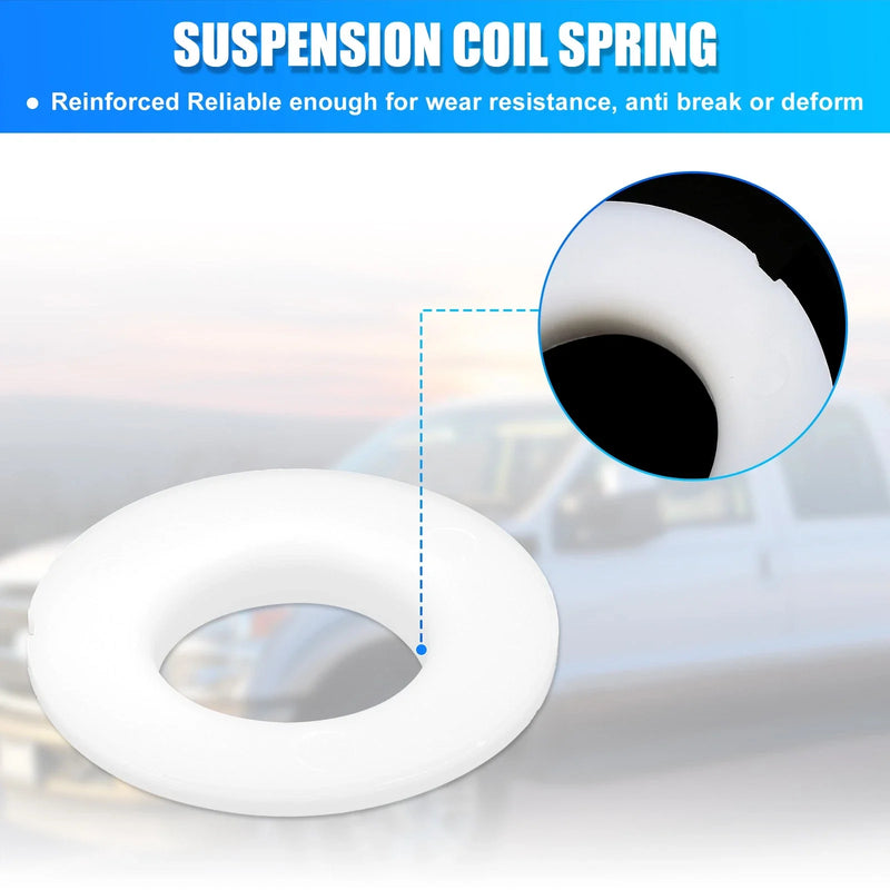 Ford F150 F250 2 x Front Lower Suspension Coil Spring Insulators (1997-2003)