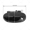Hyundai Excel X3 Front LH Outer Door Handle (1997-2000)
