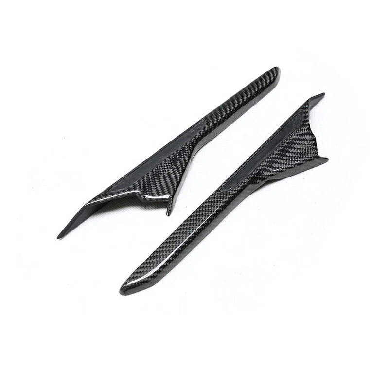 BMW M5 2018-2022 Dry Carbon Fiber Side Fender Air Vent Trim Parts Fit