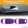 Jeep Wrangler Gladiator JT Purple Interior Door Handle Bowl Cover Trim
