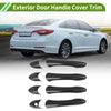 Hyundai Sonata (2011-2015) Carbon Fiber Exterior Door Handle Cover Trim