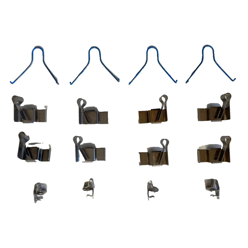 Toyota Hilux Front Brake Pad Shims Caliper Hardware (1988–2005)