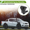 Jeep 1x Windshield Washer Nozzle with Hose Connector