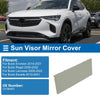 Buick Envision Light Beige Sun Visor Mirror Cover (2014–2021)