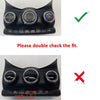 Mini Cooper F55 / 56 / 57 Dry Carbon Fiber AC Control Panel Cover Trim