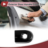 Nissan Versa (2007-2012) Black Exterior Door Handle Cover Trim