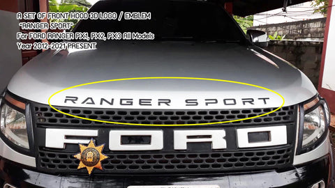 Ford Ranger T6 3D Acrylic Logo Emblem Badge (2011-2022)
