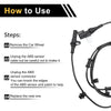 Ford F-150 (2010) Rear Right ABS Wheel Speed Sensor