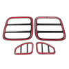 2015-2016 Jeep Renegade 4x Iron Taillight Tail Lamp Cover Trim (2015-2016)