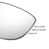 Honda Accord Left Right White Mirror Glass w/ Back Non-heated (2018-2022)