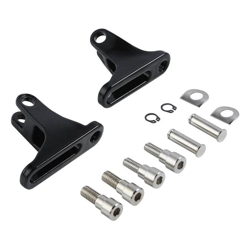 Harley Touring Road Glide Rear Passenger Footpegs (1993-2025)
