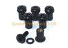 Suzuki GSX-R Bolts 6x Black Windshield Screen Bolts